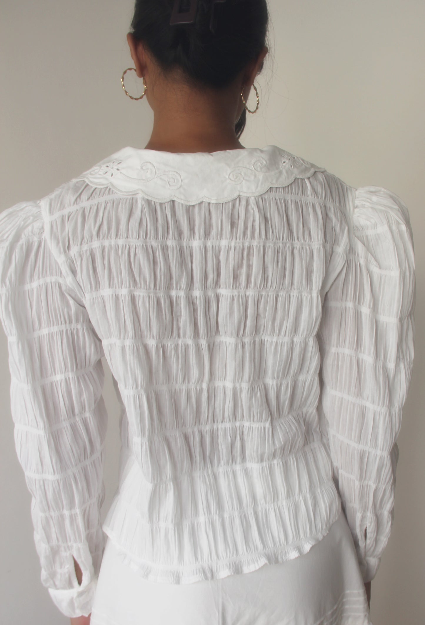 DOLLY'S WISH TOP OFF WHITE