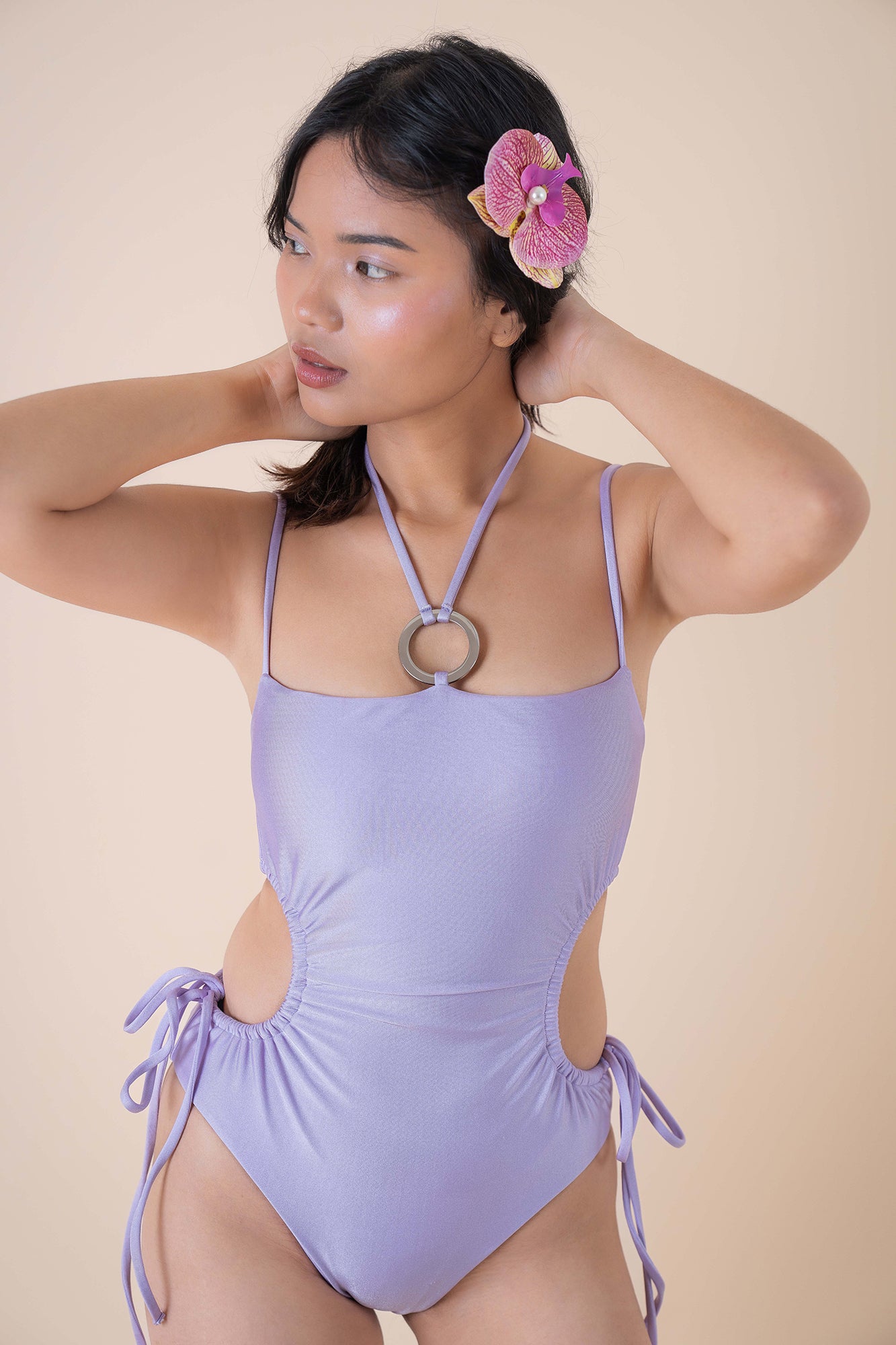 VIOLET ONEPIECE SWIMWEAR