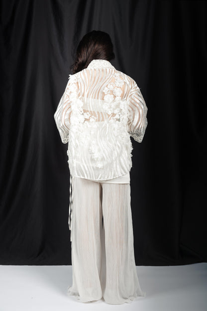 UNSPOKEN WAVES OVERSHIRT